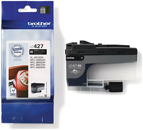 Brother LC-427BK Tintenpatrone schwarz, 3.000 Seiten ISO/IEC 24711