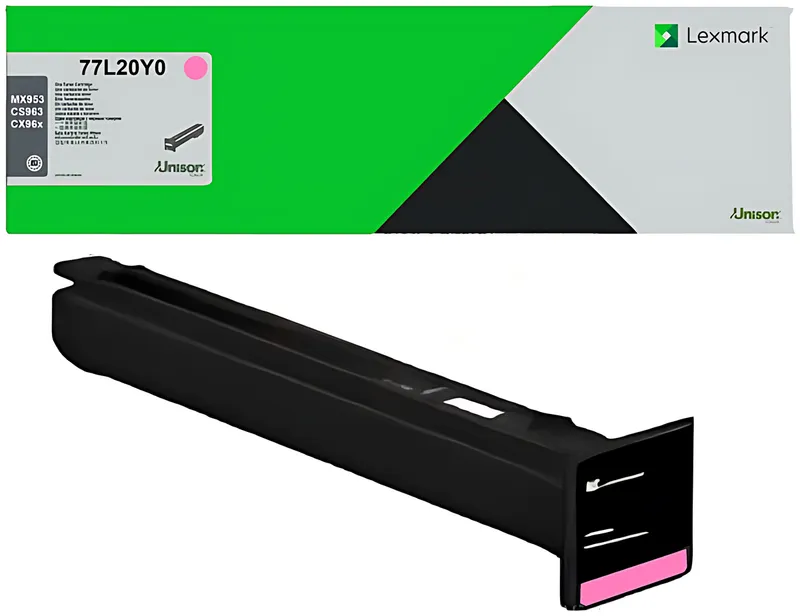 Lexmark 77L20M0 Toner-Kit magenta return program, 12.000 Seiten ISO/IEC 19752