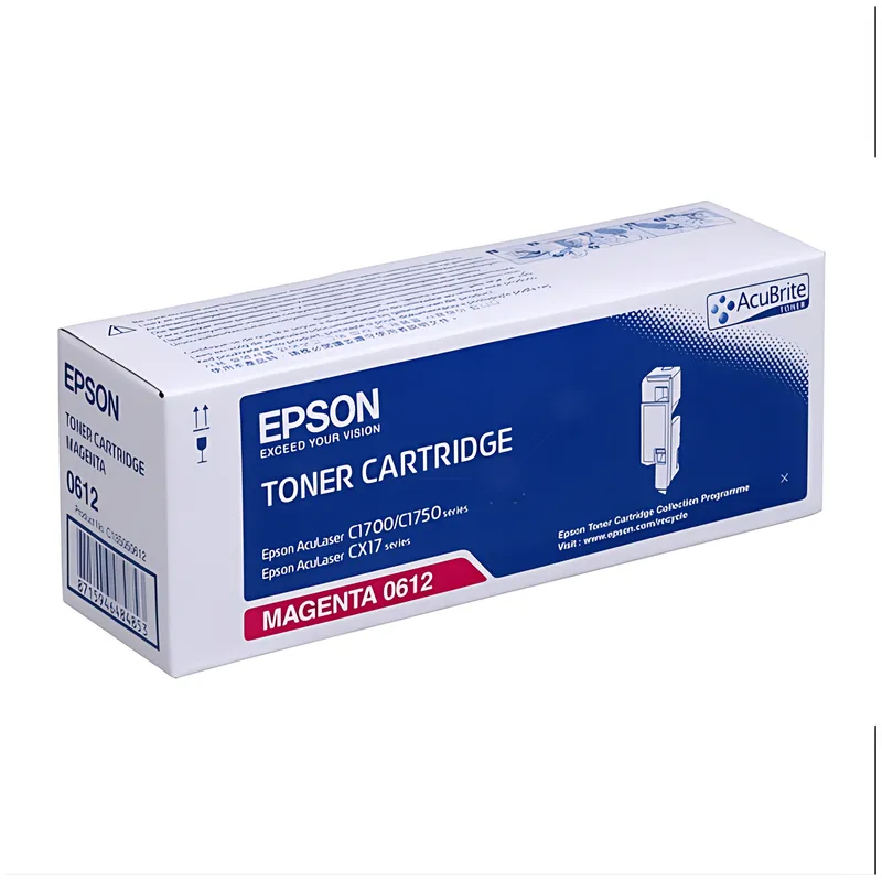 Epson C13S050612/0612 Toner magenta High-Capacity, 1.400 Seiten ISO/IEC 19798