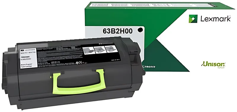 Lexmark 63B2H00 Toner-Kit return program, 25.000 Seiten ISO/IEC 19752