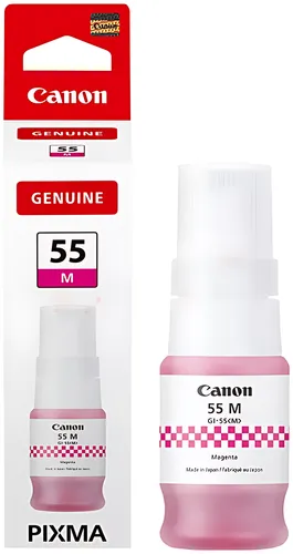 Canon 6290C001/GI-55M Tintenflasche magenta, 3.000 Seiten ISO/IEC 19752 40ml