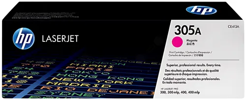 HP CE413A/305A Tonerkartusche magenta, 2.600 Seiten ISO/IEC 19798