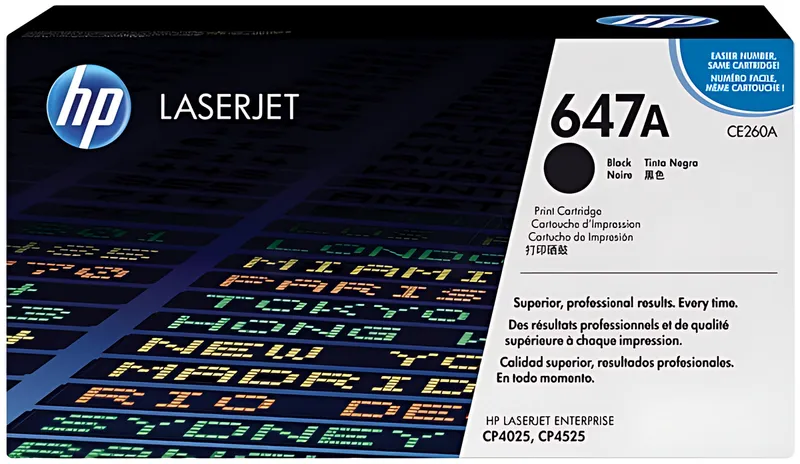 HP 647A CE260A Toner schwarz