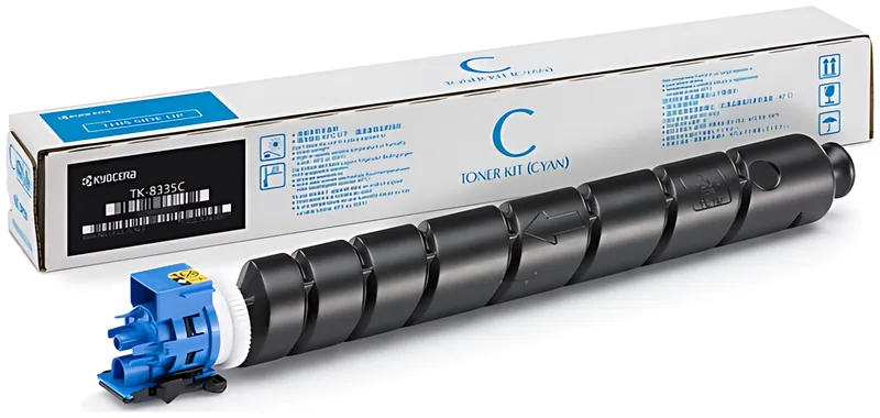 Kyocera 1T02RLCNL0/TK-8335C Toner-Kit cyan, 15.000 Seiten ISO/IEC 19798