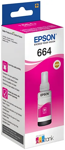 Epson C13T664340/664 Tintenflasche magenta, 6.500 Seiten 70ml