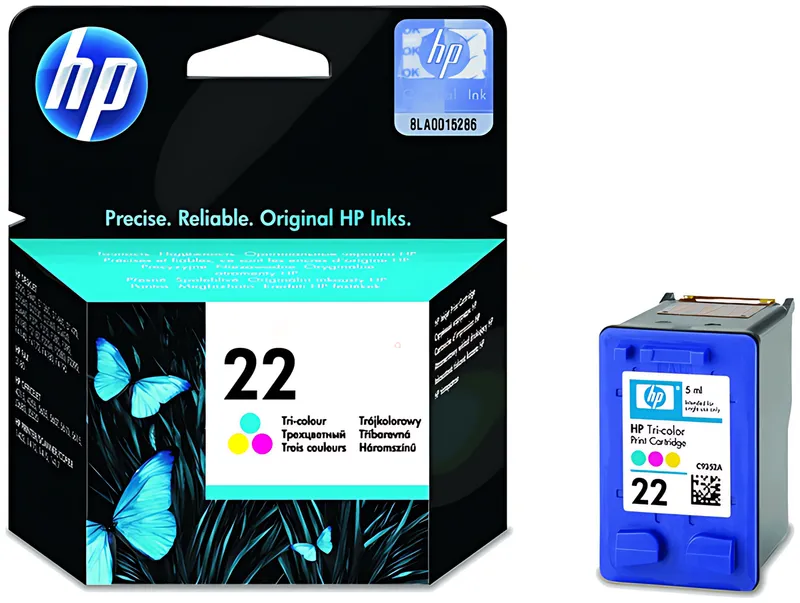 HP C9352AE/22 Druckkopfpatrone color, 165 Seiten ISO/IEC 24711 5ml