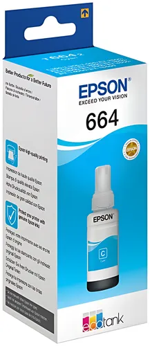 Epson C13T664240/664 Tintenflasche cyan, 6.500 Seiten 70ml