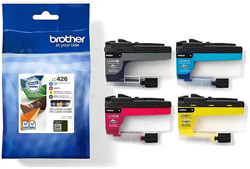 Brother LC-426VAL Tintenpatrone MultiPack Bk,C,M,Y 3000pg + 3x1500pg VE=4