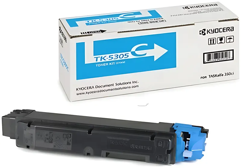 Kyocera 1T02VMCNL0/TK-5305C Toner-Kit cyan, 6.000 Seiten ISO/IEC 19798