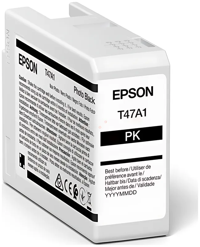 Epson C13T47A100/T47A1 Tintenpatrone schwarz 50ml
