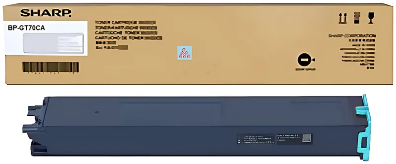 Sharp BP-GT70CA Toner-Kit cyan, 24.000 Seiten/5%