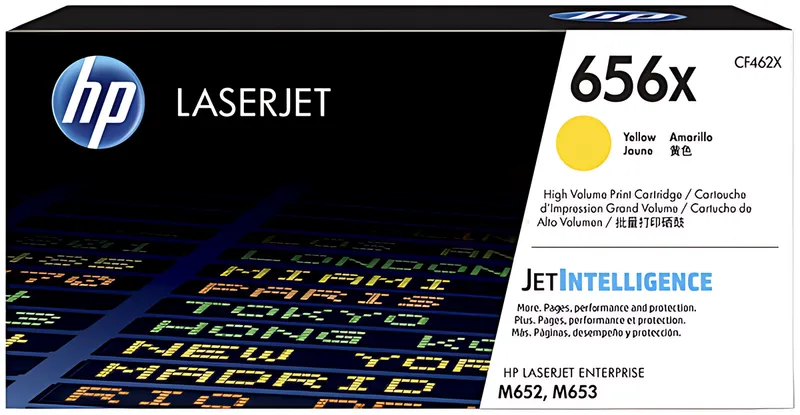 HP 656X Toner gelb