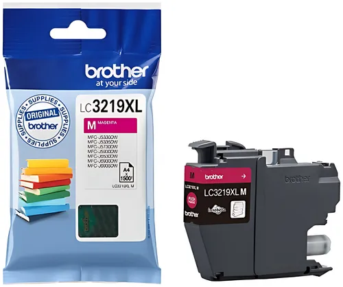 Brother LC-3219XLM Tintenpatrone magenta, 1.500 Seiten ISO/IEC 24711