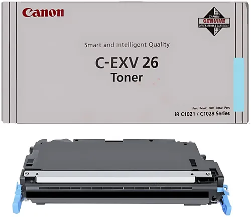 Canon 1659B006/C-EXV26 Tonerkartusche cyan, 6.000 Seiten/5%