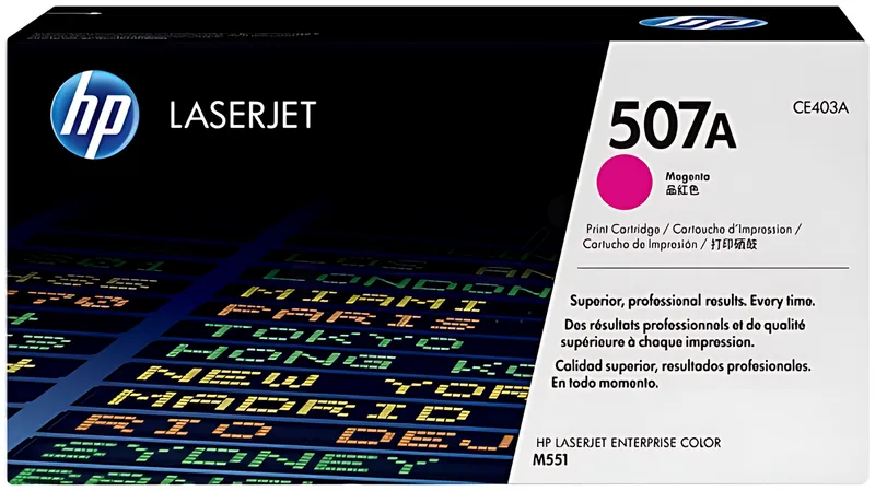HP 507A Magenta Toner