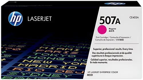 HP CE403A/507A Tonerkartusche magenta, 6.000 Seiten ISO/IEC 19798