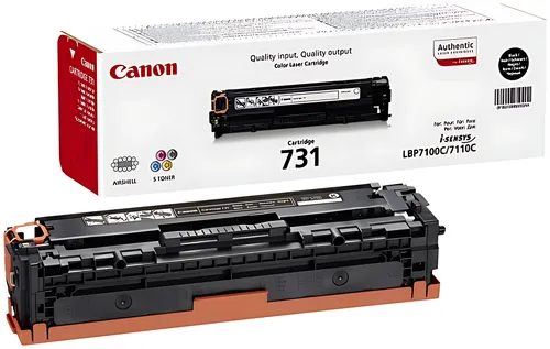 Canon 6272B002/731BK Tonerkartusche schwarz, 1.400 Seiten ISO/IEC 19798