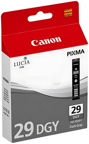 Canon 4870B001/PGI-29DGY Tintenpatrone grau dunkel, 710 Seiten 36ml