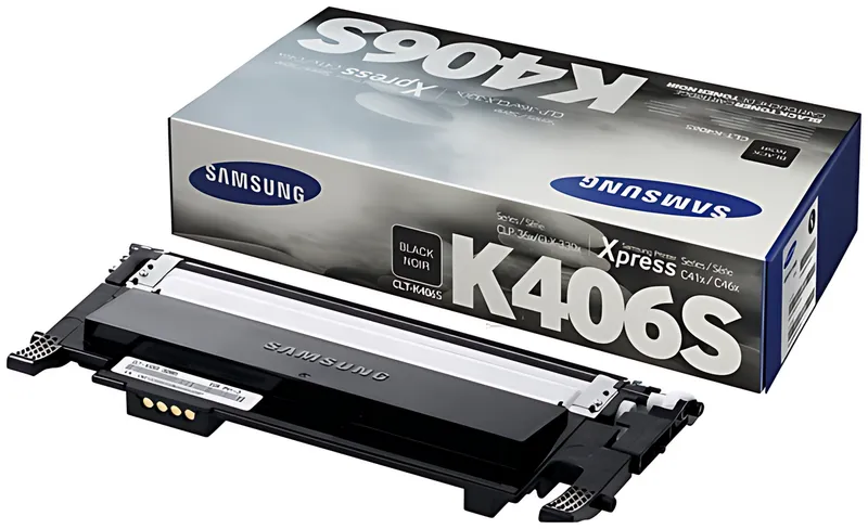 Samsung CLT-K406S/ELS/K406 Toner schwarz, 1.500 Seiten ISO/IEC 19798