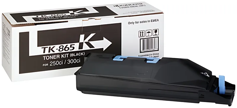Kyocera 1T02JZ0EU0/TK-865K Toner schwarz, 20.000 Seiten/5%