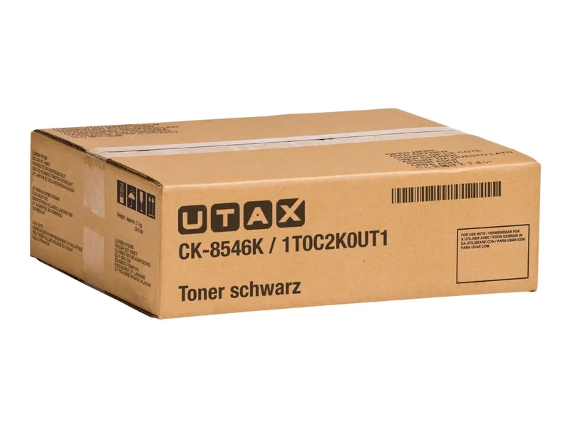 Utax 1T0C2K0UT1/CK-8546K Toner-Kit schwarz, 24.000 Seiten/5%