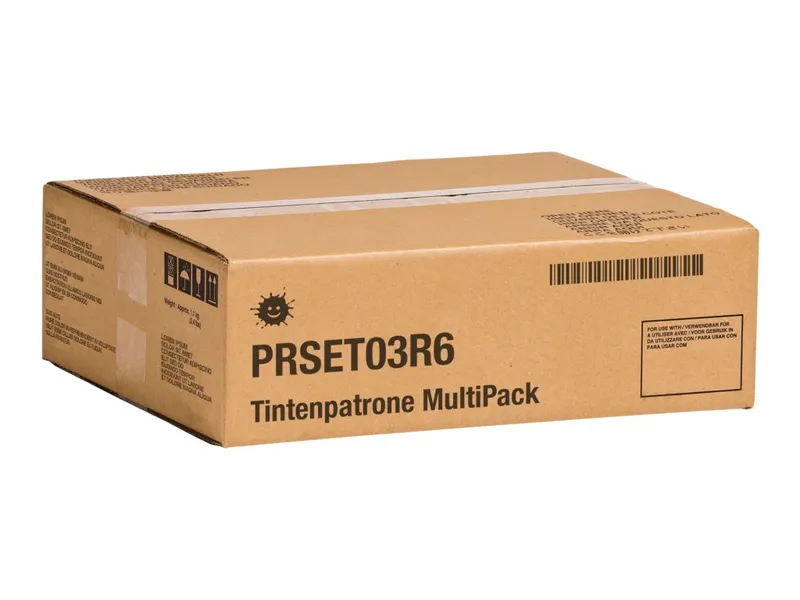 Kompatibel PRSET03R6 Tintenflasche MultiPack Bk,C,M,Y, 4x21.000 Seiten VE=4 (ersetzt Epson 102)