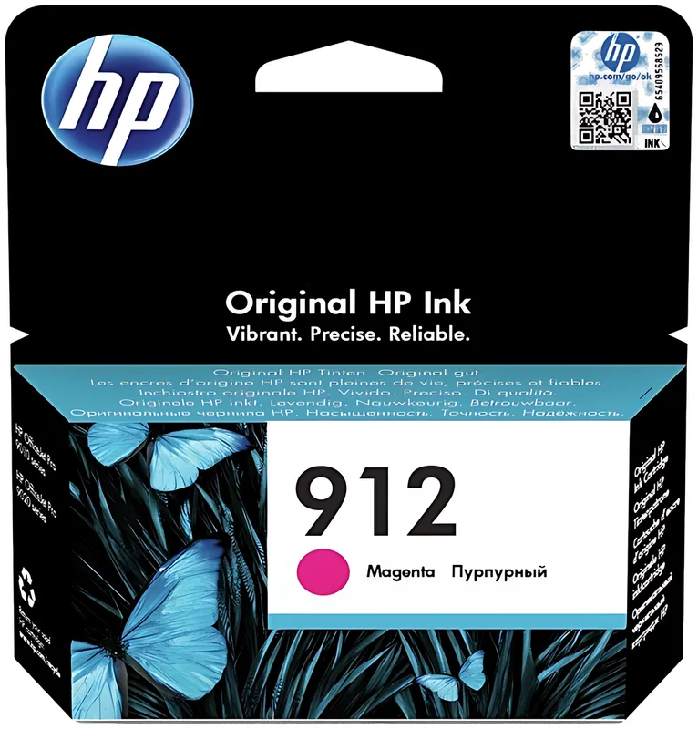 HP 3YL78AE/912 Tintenpatrone magenta, 315 Seiten 2.93ml