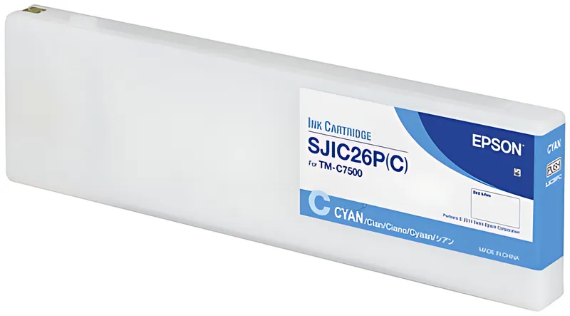 Epson C33S020619/SJIC-26-P-C Tintenpatrone cyan 294,3ml