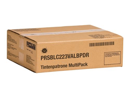 Kompatibel PRSBLC223VALBPDR Tintenpatrone MultiPack Bk,C,M,Y Blister mit Sicherheitsband VE=4 (ersetzt Brother LC223VALBPDR)