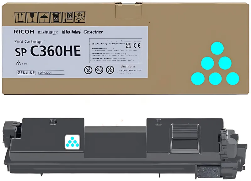 Ricoh SPC360HE Toner cyan
