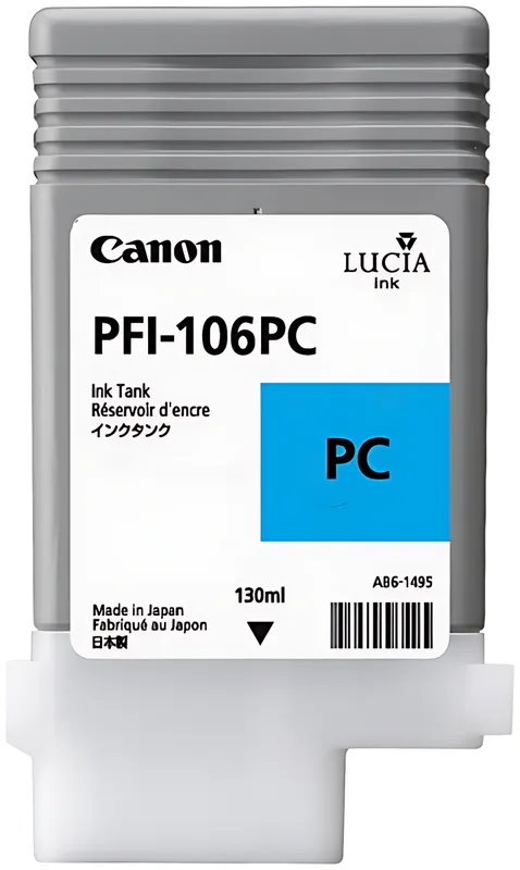 Canon 6625B001/PFI-106PC Tintenpatrone cyan hell 130ml