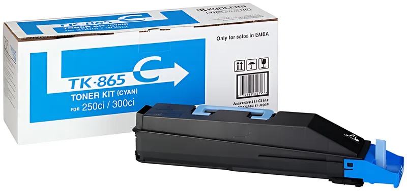 Kyocera 1T02JZCEU0/TK-865C Toner cyan, 12.000 Seiten/5%