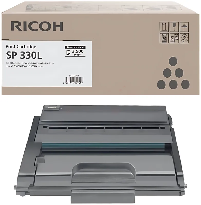 Ricoh 408278/TYPE SP330L Toner-Kit, 3.500 Seiten ISO/IEC 19752