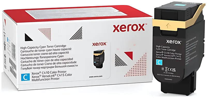 Xerox 006R04686 Toner-Kit cyan High-Capacity, 7.000 Seiten ISO/IEC 19752