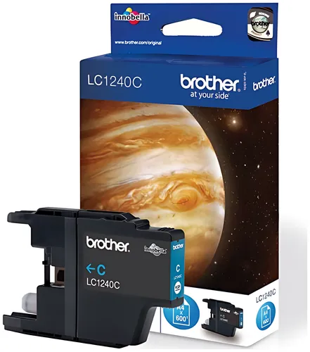 Brother LC-1240C Tintenpatrone cyan, 600 Seiten ISO/IEC 24711