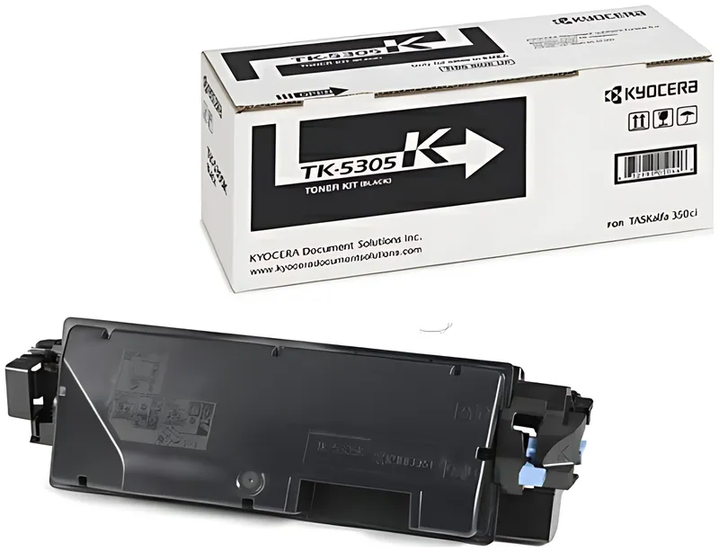 Kyocera 1T02VM0NL0/TK-5305K Toner-Kit schwarz, 12.000 Seiten ISO/IEC 19798