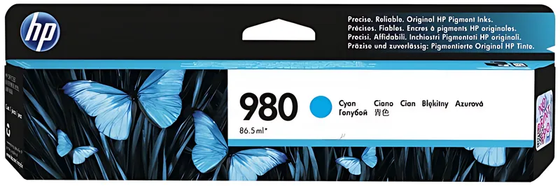 HP 980 Cyan Tintenpatrone