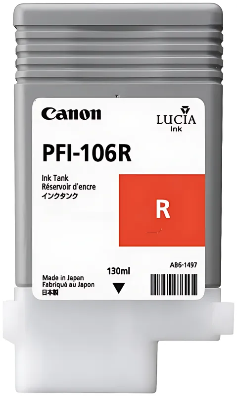 Canon 6627B001/PFI-106R Tintenpatrone rot 130ml