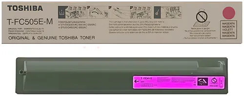 Toshiba 6AJ00000143/T-FC505E-M Toner-Kit magenta, 33.600 Seiten