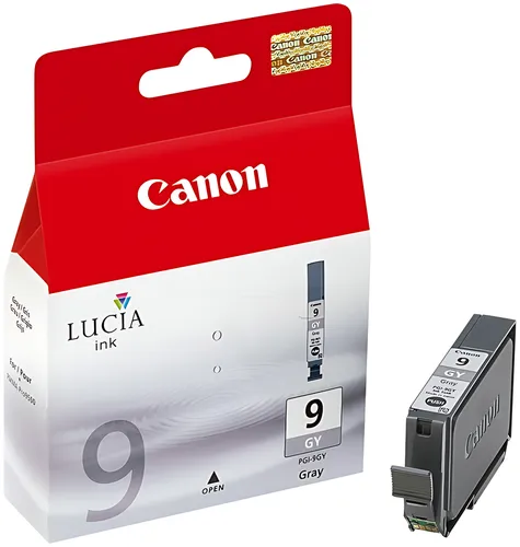 Canon 1042B001/PGI-9GY Tintenpatrone grau, 1.150 Seiten/5% 14ml