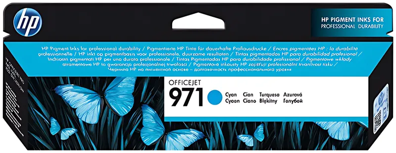 HP 971 Cyan Tintenpatrone