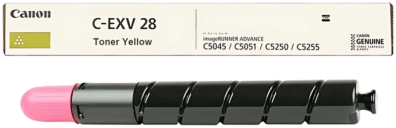 Canon 2801B002/C-EXV28 Toner gelb, 38.000 Seiten/5% 590 Gramm