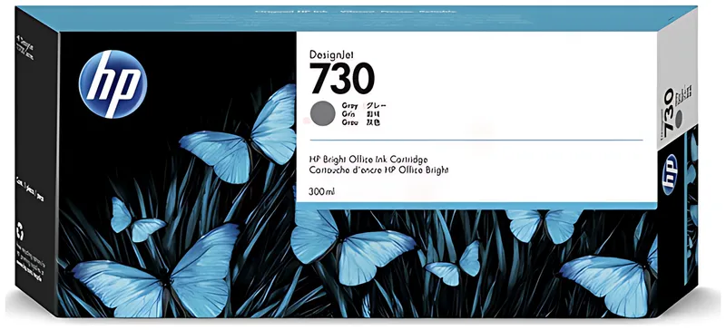 HP 730 Tintenpatrone Grau