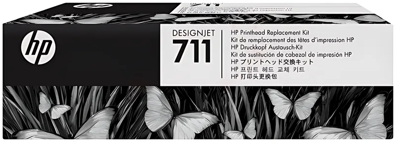 HP 711 Druckkopf mit Patronen