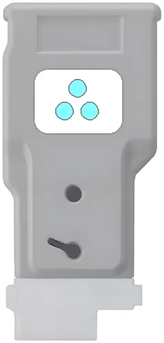 Kompatibel PRICPFI320C Tintenpatrone cyan 300ml (ersetzt Canon PFI-320C)