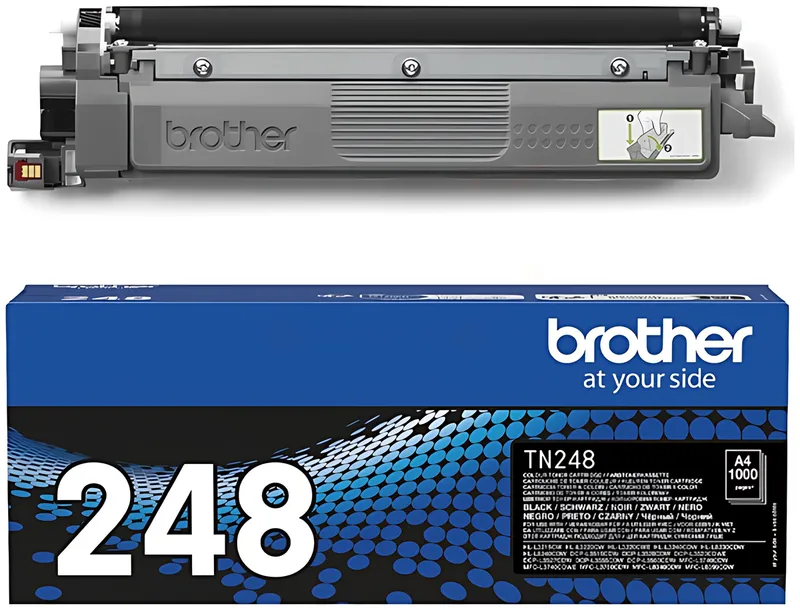 Brother TN-248BK Toner-Kit schwarz, 1.000 Seiten ISO/IEC 19752