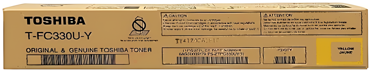 Toshiba 6AG00009143/T-FC330EY Toner gelb, 17.400 Seiten