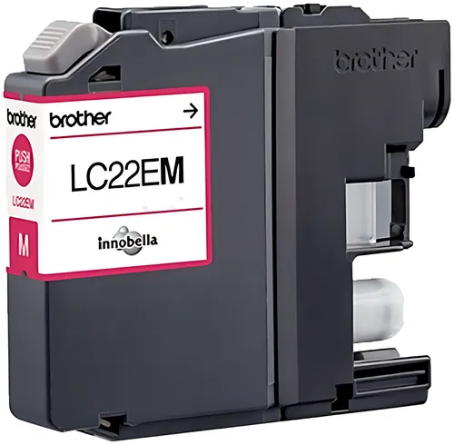 Brother LC-22EM Tintenpatrone magenta, 1.200 Seiten ISO/IEC 24711 11,8ml