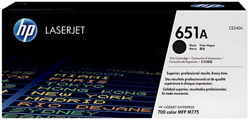 HP CE340A/651A Tonerkartusche schwarz, 13.500 Seiten ISO/IEC 19798