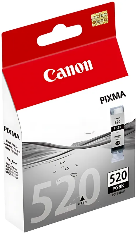 Canon 2932B001/PGI-520PGBK Tintenpatrone schwarz pigmentiert, 324 Seiten 19ml
